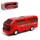 Автобус «Город», свет и звук, работает от батареек, цвет красный - фото 2501833