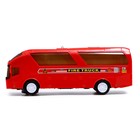 Автобус «Город», свет и звук, работает от батареек, цвет красный - фото 6691722