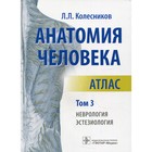 Анатомия человека. В 3-х томах. Том 3. Неврология, эстезиология. Колесников Л.Л. - фото 291455252