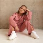 Костюм детский (свитшот, брюки) MINAKU цвет терракот, рост 128 9036119 - фото 14080395