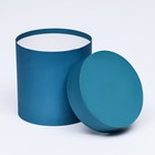 Набор круглых коробок 5 в 1, «Малахит», 20×20×20 - 11×11×11 см - Фото 5