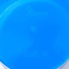 Горшок для цветов с поддоном Доляна «Танец журавлей», 1,6 л, d=14 см, h=15,5 см, цвет голубой - Фото 5