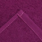 Полотенце махровое 50х80см, фиолетовый, 360г/м, хлопок 100% 9256589 - фото 14080678