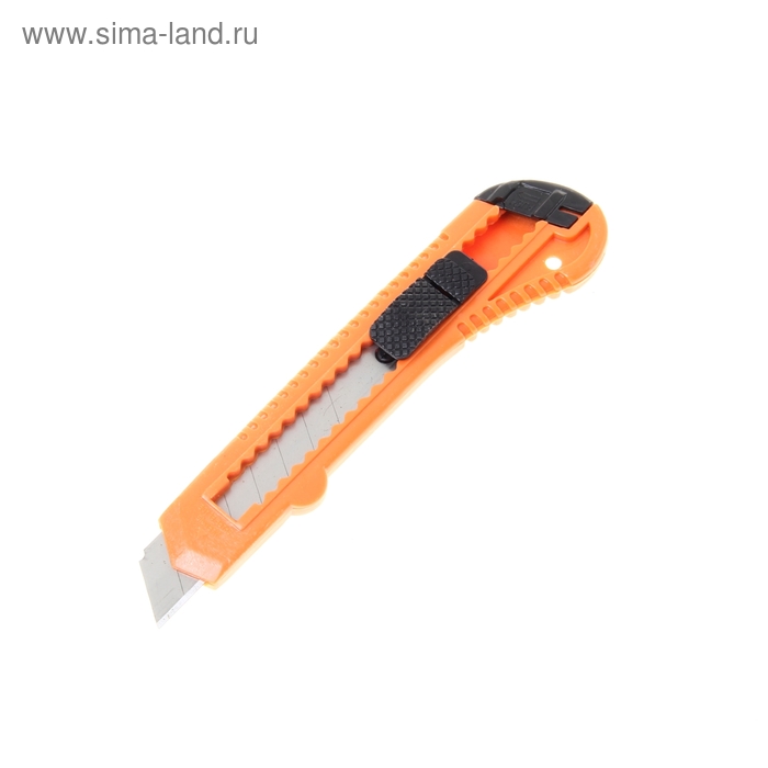 Нож универсальный Spаrtа, корпус пластик, квадратный фиксатор, 18 мм - Фото 1