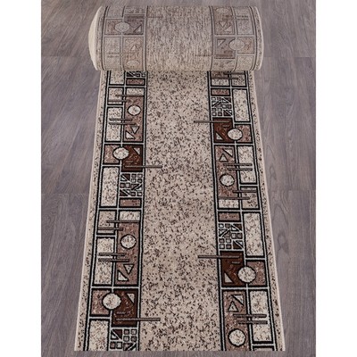 Ковровая дорожка Merinos Gavana, размер 70x3000 см, цвет beige