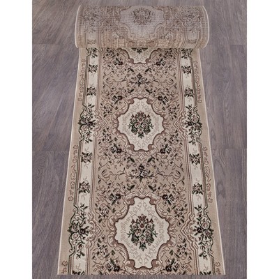 Ковровая дорожка Merinos Gavana, размер 70x3000 см, цвет beige