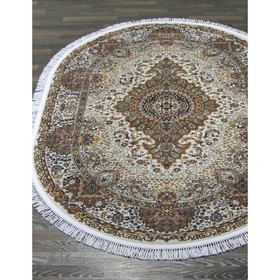 

Ковёр овальный Shahreza d414, размер 200x285 см, цвет cream