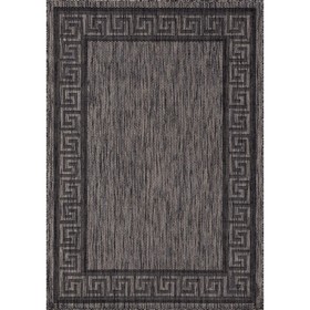 Ковёр прямоугольный Merinos Vegas, размер 120x170 см, цвет d.gray-black