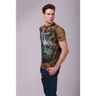 Футболка мужская Collorista 3D Rhino, размер XL (50), цвет коричневый - Фото 2