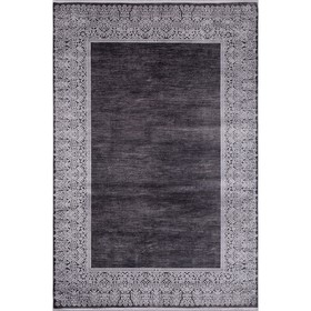 Ковёр прямоугольный Durkar Milano, размер 80x150 см, цвет d.grey/l.grey