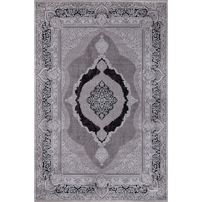 Ковёр прямоугольный Karmen Hali Panama, размер 156x230 см, цвет grey/grey