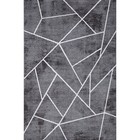 Ковёр прямоугольный Karmen Hali Panama, размер 78x150 см, цвет grey/grey - фото 306629146