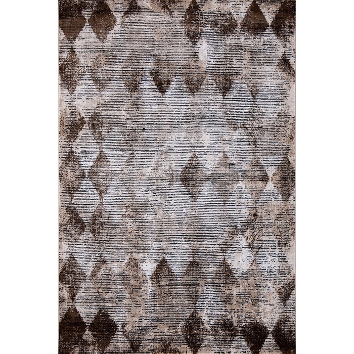 Ковёр прямоугольный Karmen Hali Panama, размер 234x340 см, цвет grey/brown