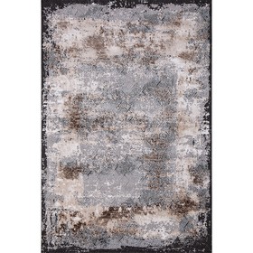 Ковёр прямоугольный Karmen Hali Panama, размер 78x150 см, цвет grey/brown