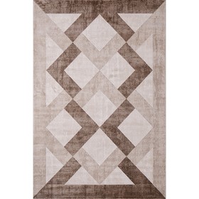 Ковёр прямоугольный Karmen Hali Panama, размер 78x150 см, цвет brown/brown