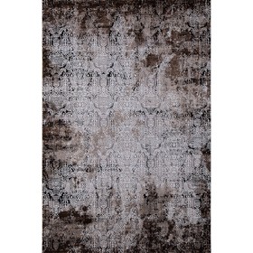 Ковёр прямоугольный Karmen Hali Panama, размер 156x230 см, цвет grey/brown