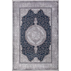 Ковёр прямоугольный Karmen Hali Quantum, размер 78x150 см, цвет grey/grey