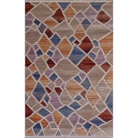 Ковёр прямоугольный Karmen Hali Rim, размер 228x340 см, цвет brown/brown