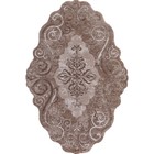 Ковёр прямоугольный Karmen Hali Safir, размер 78x150 см, цвет brown/brown - фото 291935970