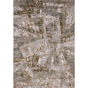 Ковёр прямоугольный Durkar Tokio, размер 200x290 см, цвет brown/grey 9268809