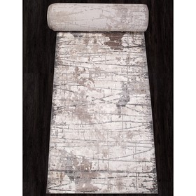 Ковровая дорожка Karmen Hali Armina, размер 160x2500 см, цвет grey/brown