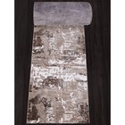 Ковровая дорожка Arda Mardan, размер 120x2500 см, цвет vizon shrink/brown - фото 291936278
