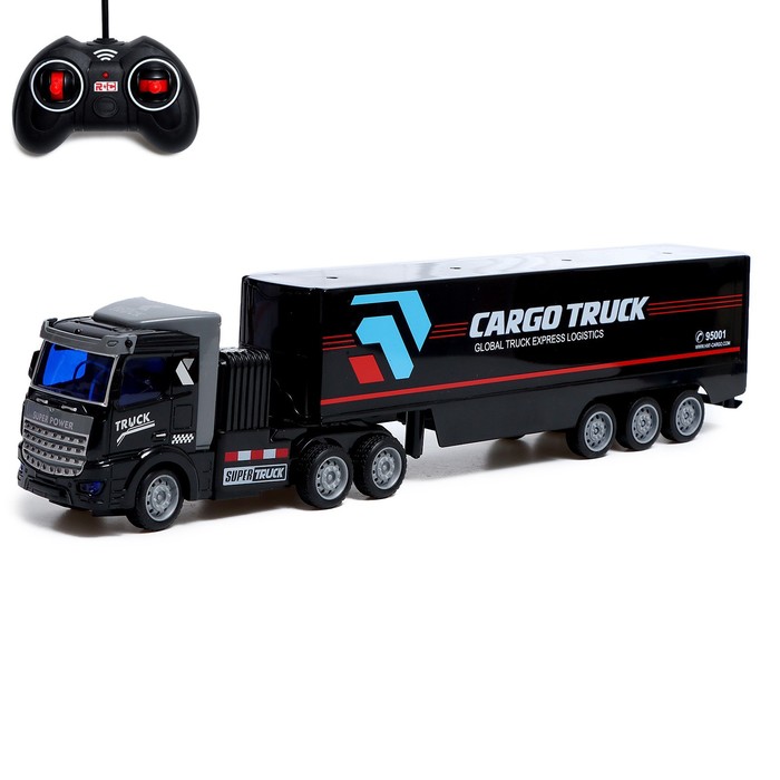 УЦЕНКА Грузовик радиоуправляемый Автоград «Перевозчик», 1:48, свет, работает от аккумулятора - Фото 1