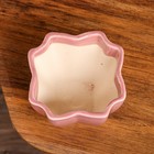 Горшок для цветов "Лаванда", фиолетовый, керамика, 0.6 л, 1 сорт, Иран - Фото 3