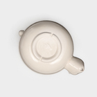 Тарелка глубокая "Зайчик", белая, керамика, d=15 см, 1.1 л, Иран - фото 46060583