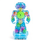Музыкальный робот «Робби», русское озвучивание, световые эффекты, цвет голубой - фото 6691992