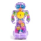 Музыкальный робот «Робби», русское озвучивание, световые эффекты, цвет фиолетовый - фото 3209877