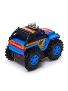 Джип-перевёртыш «Внедорожник», работает от батареек, цвет синий - Фото 6