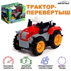 Трактор-перёвертыш «Хозяин фермы», работает от батареек, цвет красный - фото 681225