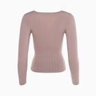 Термобельё женское (лонгслив), цвет бежевый, размер 46-48 (М) - фото 22989349