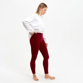 Термобельё женское (легинсы), красное, размер 56-58 (2XL)