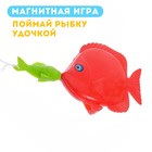 Игра магнитная «Весёлая рыбалка»: удочка, 4 рыбки - Фото 3