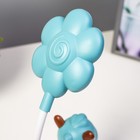 Лампа настольная RISALUX «Сказочный динозаврик», светодиодная, 3 Вт, USB, лазурная, 7×12×33 см - Фото 12