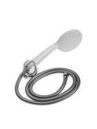 Смеситель для ванны ZEIN Z3415, картридж 35 мм, с душевым набором, цинк, белый/хром - Фото 10