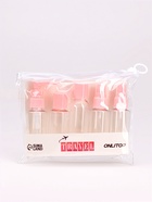 Набор для хранения, в чехле, 6 предметов, розовый, прозрачный - Фото 8