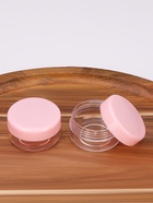 Набор для хранения, в футляре, 9 предметов, прозрачный, розовый - Фото 4