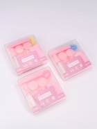 Набор для хранения, в футляре, 9 предметов, прозрачный, розовый - Фото 8