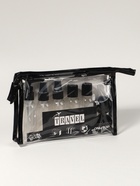 Набор для хранения, в чехле, 9 предметов, прозрачный, чёрный - Фото 9