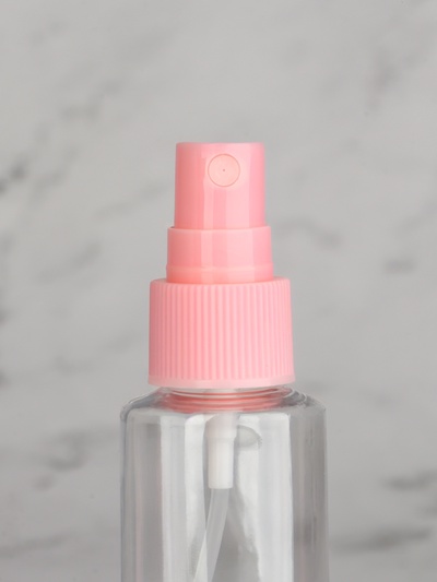 Набор для хранения, в чехле, 9 предметов, цвет прозрачный/розовый