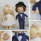 Набор для шитья. Интерьерные куклы «Жених и Невеста», 30 см - фото 9587936