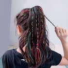 Нити для волос, 90 см, 5 шт, цвет МИКС - Фото 4