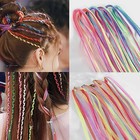 Нити для волос, 90 см, 5 шт, цвет МИКС - Фото 5