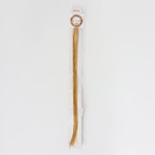 Нити для волос, 90 см, 6 шт, цвет золотистый (комплект 4 шт) - фото 21763706