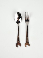 Столовые приборы «23 Февраля», ложка и вилка - Фото 3