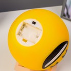 Ночник Смайл улыбки LED от батареек 3хААА желтый 14х14х18 см RISALUX - Фото 6