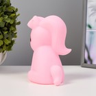 Ночник Милый единорог LED от батареек МИКС 6,5х8,5х12 см RISALUX - фото 21764007